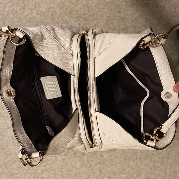 Coach White Leather Bag - Picture 6 of 7
